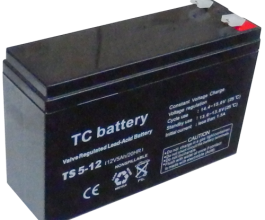 TC ΜΠΑΤΑΡΙΑ ΜΟΛΥΒΔΟΥ ΜΑΚΡΟΣΤΕΝΗ 5AH 12V TC BATTERY