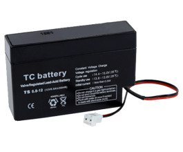 TC ΜΠΑΤΑΡΙΑ ΜΟΛΥΒΔΟΥ 0,8AH 12V TC BATTERY